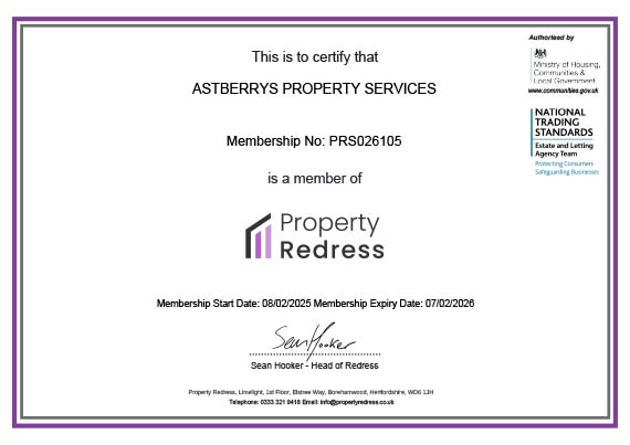 PRS Certificate